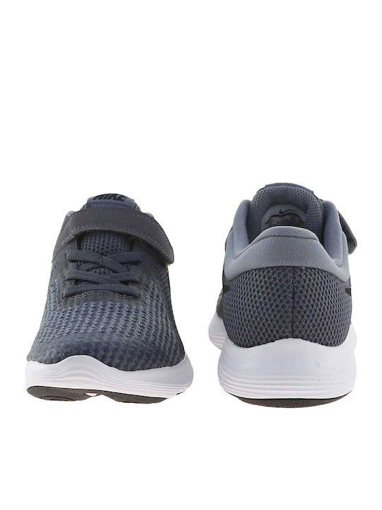 Revolution Revolution 4 PSV Kids Sports Shoes Running with Hoop & Loop Closure Gray