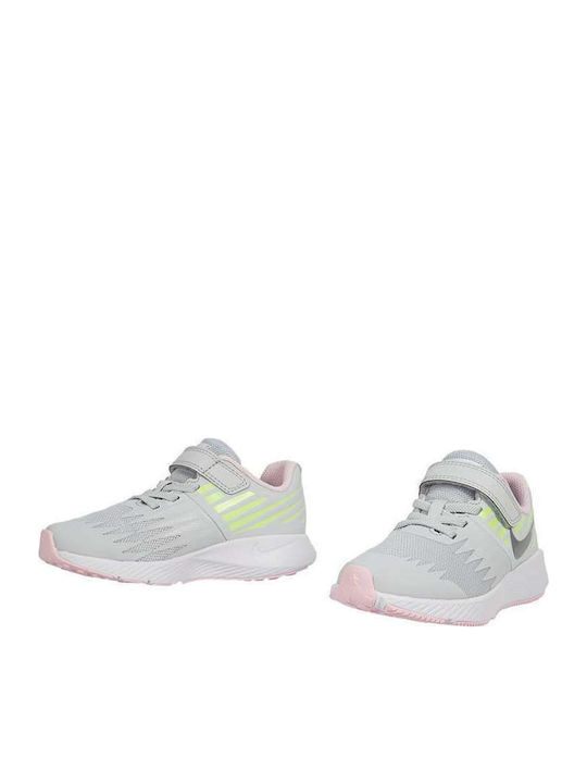 Star Runner Star Runner PSV PS Kids Sports Shoes Running with Hoop & Loop Closure Gray