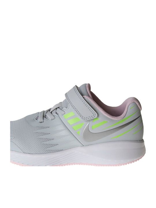 Star Runner Star Runner PSV PS Kids Sports Shoes Running with Hoop & Loop Closure Gray
