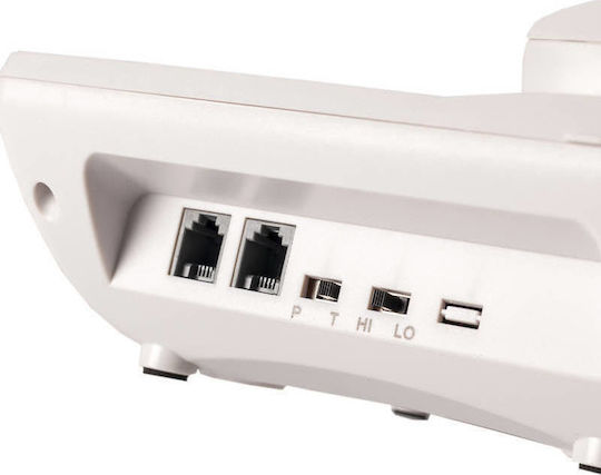 Osio OSW-4710 Ενσύρματο Τηλέφωνο Γραφείου Λευκό OSW-4710W