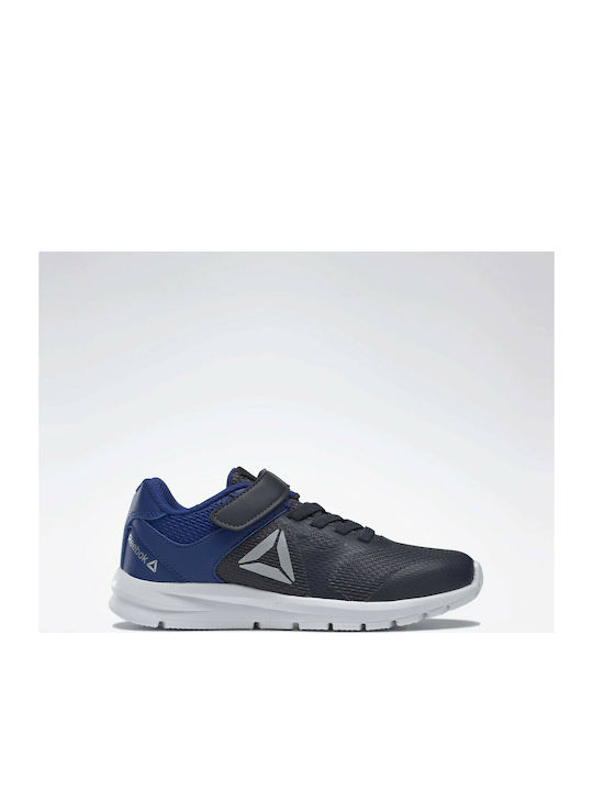 Reebok Rush Runner Runner Navy Kids Sports Shoes Running with Hoop & Loop Closure Navy Blue