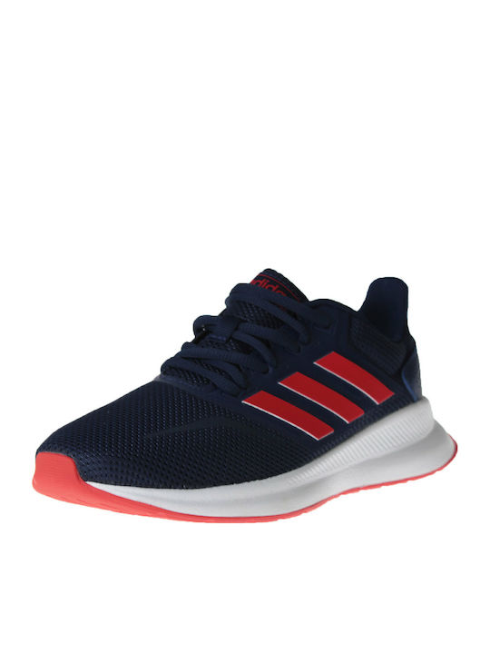 Runfalcon K Kids Sports Shoes Running with Laces Dark Blue / Active Red / Core Black