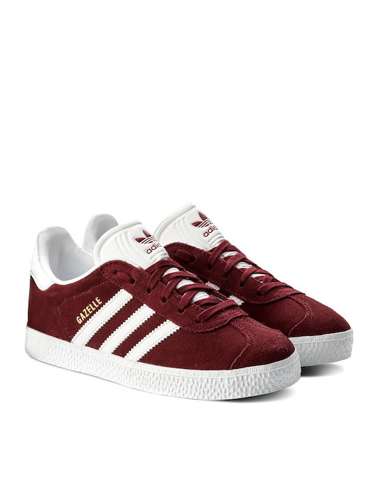 Adidas Παιδικά Sneakers Gazelle C Night Red / Cloud White / Cloud White