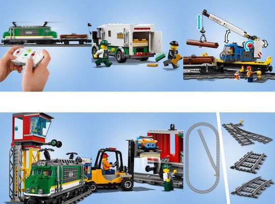 LEGO City Cargo Train pentru 6-12 ani Ani 1226buc