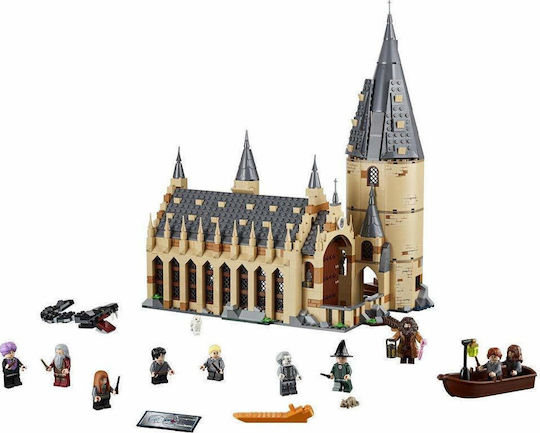 LEGO Harry Potter Hogwarts Great Hall for 9-14 years old Years 878pcs