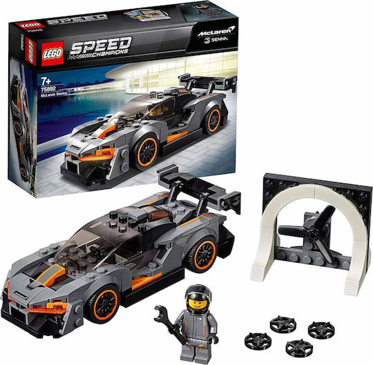 LEGO Speed Champions McLaren Senna за 7+ Години 219 Бройки