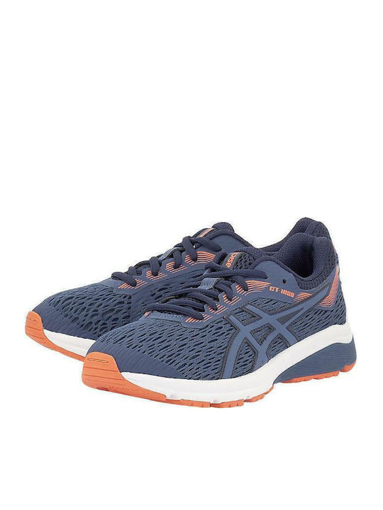 GT-1000 7 GS Αθλητικά Παιδικά Παπούτσια Running με Κορδόνια Navy Μπλε
