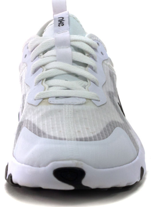 Renew Lucent GS Kids Sports Shoes Running with Laces White