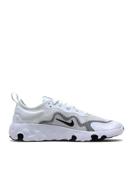 Renew Lucent GS Kids Sports Shoes Running with Laces White
