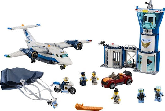 LEGO City Sky Police Въздушна База за 6+ Години 529 Бройки
