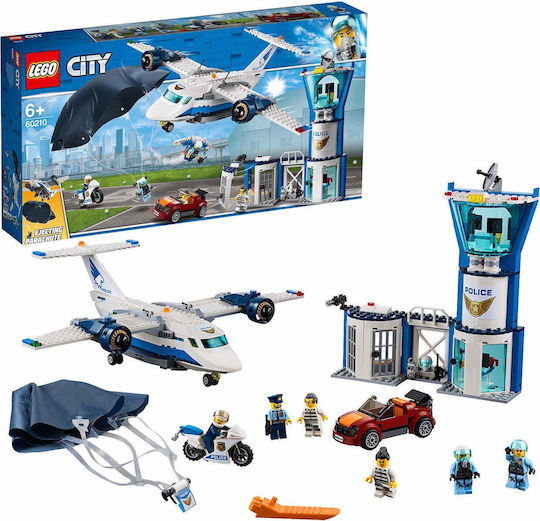 LEGO City Sky Police Въздушна База за 6+ Години 529 Бройки
