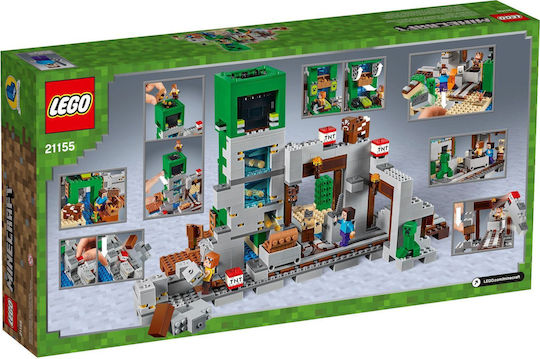 Lego Minecraft The Creeper Mine for 8+ Years 834pcs