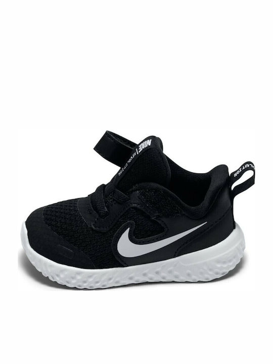Revolution Revolution 5 Kids Sports Shoes Running with Hoop & Loop Closure Black / White / Anthracite