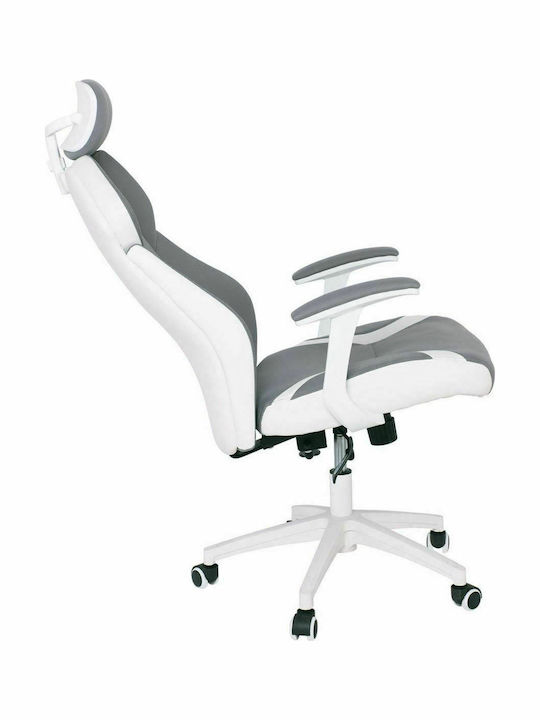 Woodwell BF8300 Bürostuhl Mit Einstellbaren Armen Grau
