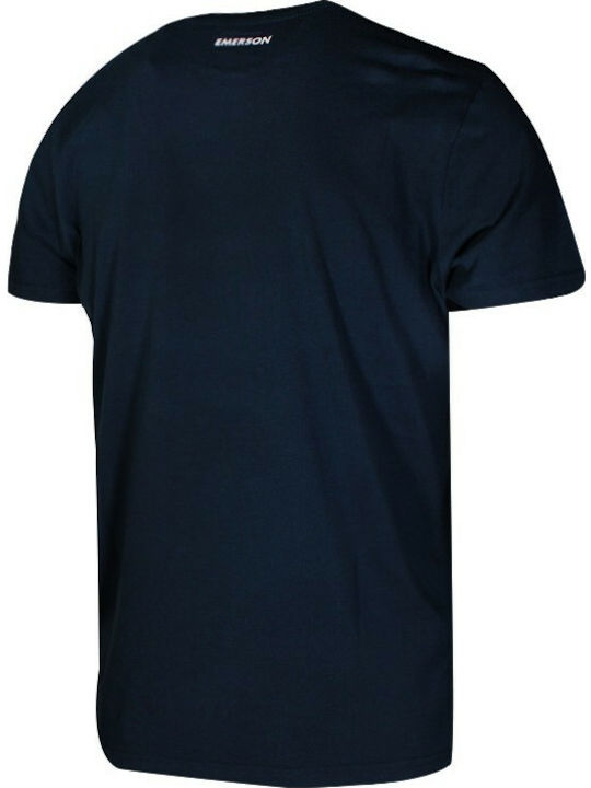 Emerson T-shirt Bărbătesc cu Mânecă Scurtă Midnight Blue