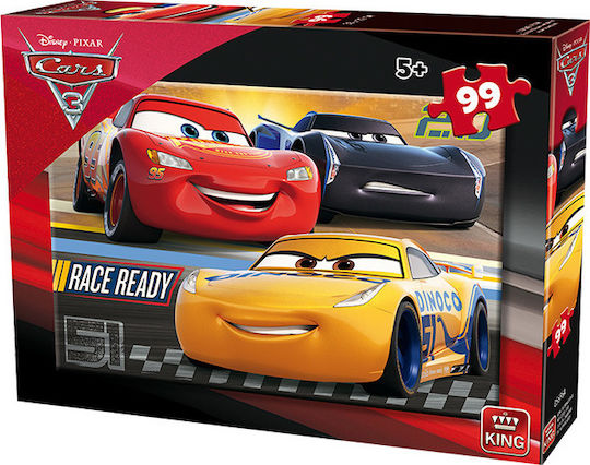 Kids Puzzle Cars for 5+ years+ Years 99pcs (Various Designs) 1pc King Puzzles