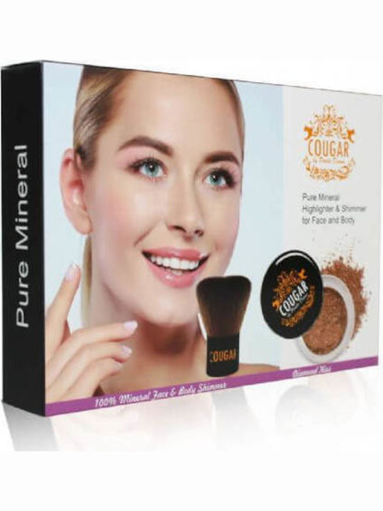 Cougar 100% Mineral Face & Body Shimmer Make-up-Set
