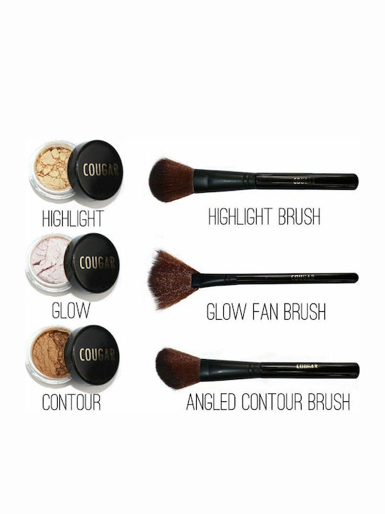 Cougar 100% Natural Minerals Make-up-Set für das Gesicht