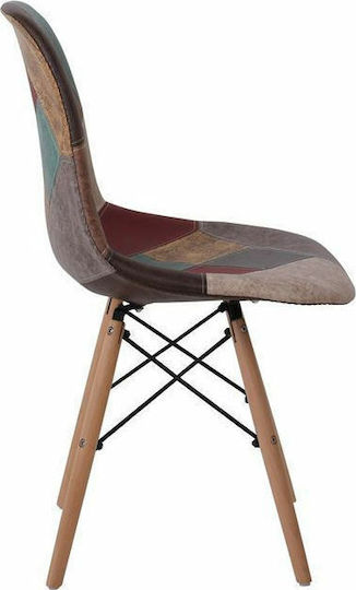 Art Stühle Speisesaal Braun 1Stück 47x54x82cm