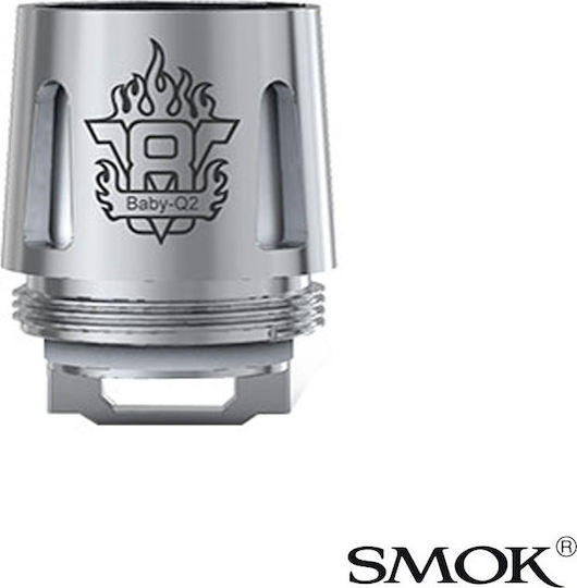 Smok TFV8 Baby Q2 Widerstand für Elektronische Zigaretten 0.4ohm (Dampfmethode) 5Stück