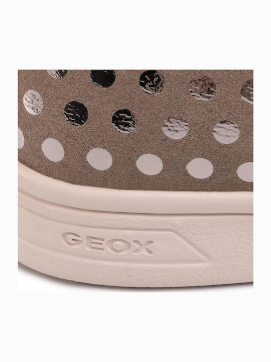 DJ Rock Kids Sneakers High Anatomic with Scratch Gold