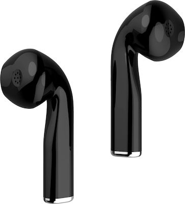 Celly Zed 1 Earbud Bluetooth Handsfree Ακουστικά με Θήκη Φόρτισης Μαύρα