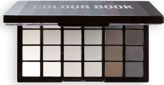 Revolution Beauty Colour Book Παλέτα με Σκιές Ματιών σε Στερεή Μορφή CB01 38.4gr