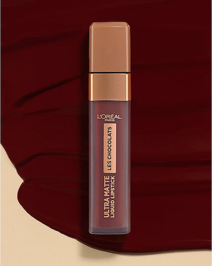L'Oreal Paris Les Chocolates Ultra Matte Long Lasting Liquid Lipstick Matte 868 Cacao 7.6ml
