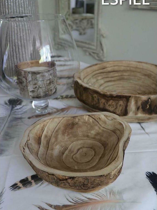 Espiel Decorative Bowl Brown 25x23.5x7cm