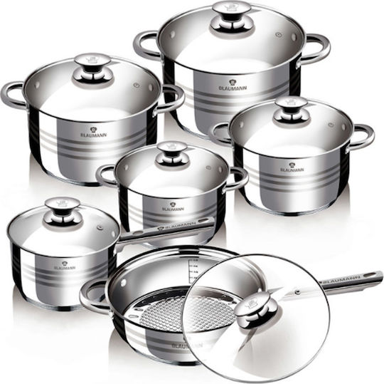 Blaumann Cookware Set 6 Pieces Blaumann Cookware Set 6 Pieces