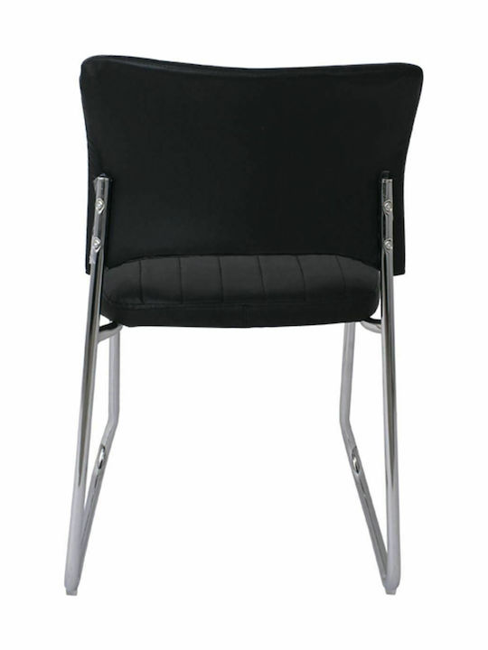 Chair Visitor Black 52x52x83cm 1pcs