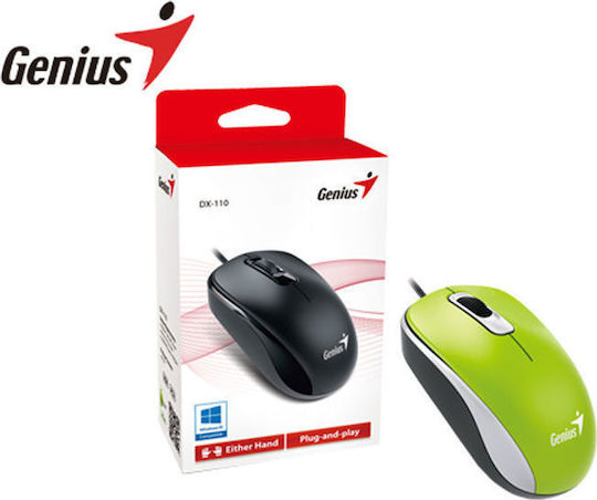 Genius DX-110 С кабел Мишка Spring Green