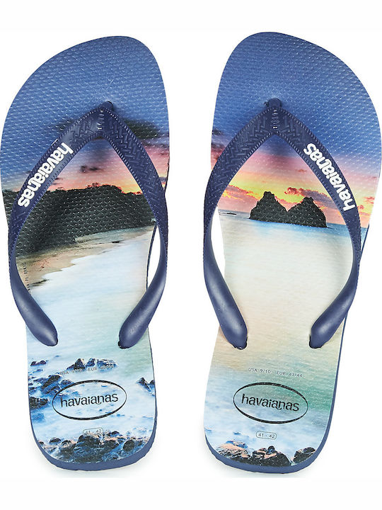 Hype Men's Flip Flops Blue