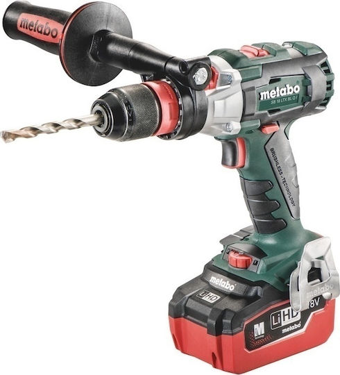 Metabo SB 18 LTX BL Q I Percussive Drill Driver Battery 18V 2x5.5Ah