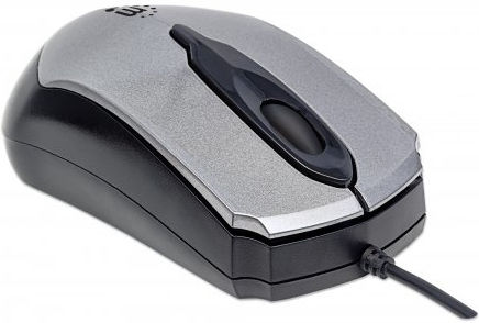 Manhattan Edge Wired Mini Mouse Gray