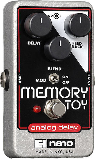 Electro-Harmonix Memory Toy Pedală Efectul Întârziere Chitară electrică, Bas electric și Instrumente electroacustice