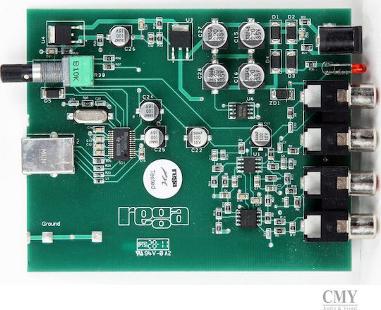 Rega Fono Mini A2D Phono Preamp Μαύρο