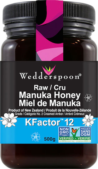 Wedderspoon Miere Manuka KFactor12 500gr 1buc