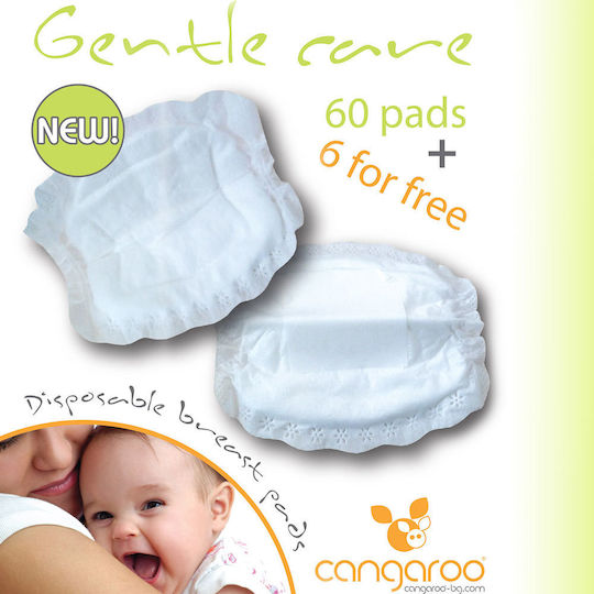 Cangaroo Gentle Care Breast Pads 13x13cm. 1pcs