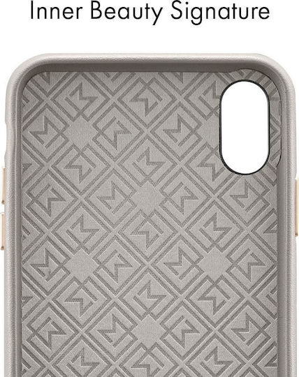 Spigen La Manon Calin Back Cover Δερματίνης Μπεζ (iPhone XS Max)