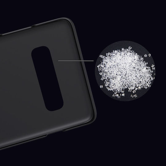 Nillkin Super Frosted Back Cover Πλαστικό Μαύρο (Galaxy S10+)