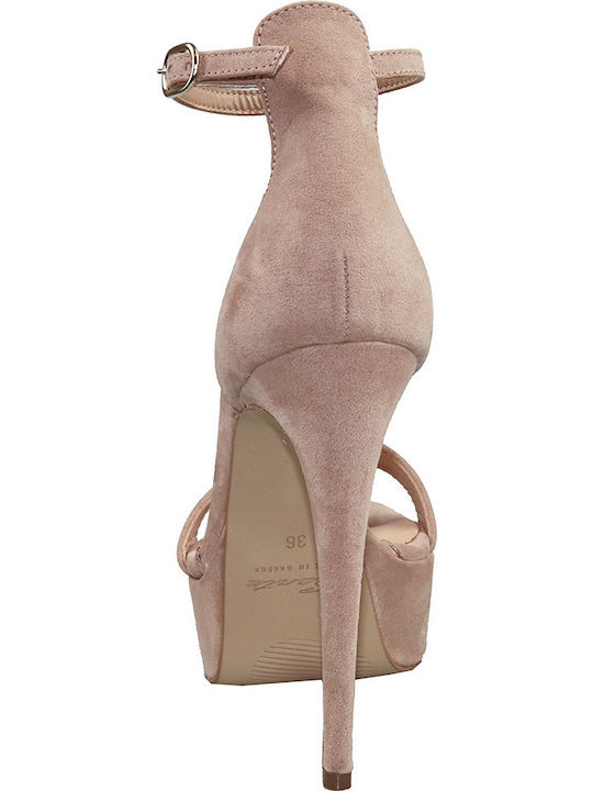 Sandalen Beige