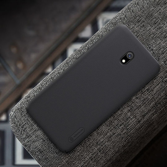 Nillkin Super Frosted Umschlag Rückseite Kunststoff Wasserdicht Schwarz (Redmi 8A)