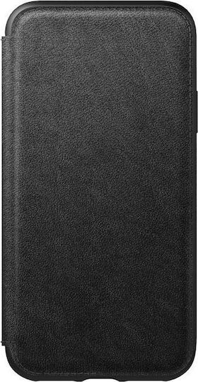 Nomad Rugged Folio Buchen Sie Synthetisches Leder 0.75mm Schwarz (iPhone 11 Pro Max)