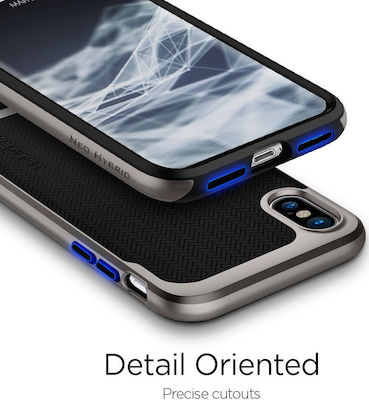 Spigen Neo Hybrid Coperta din spate Sintetic Negru (iPhone X / XS) 057CS22165