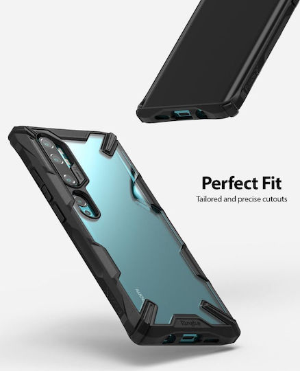 Ringke Fusion X Back Cover Silicone with Strap Black (Xiaomi Mi Note 10 / Mi Note 10 Pro)