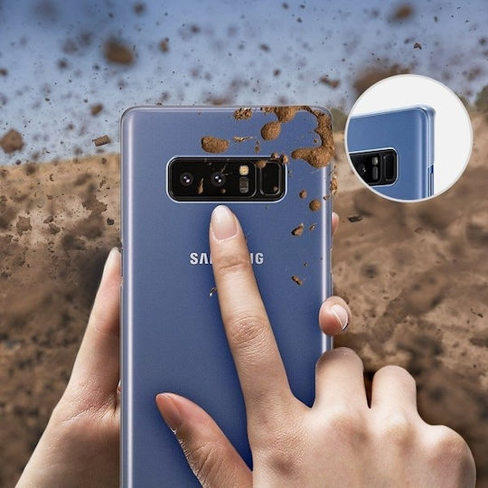 Samsung Back Cover Silicon 0.8mm Albastru deschis (Galaxy Note 8)