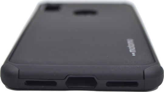 Motomo Tough Armor Back Cover Πλαστικό Μαύρο (Redmi Note 6 Pro)