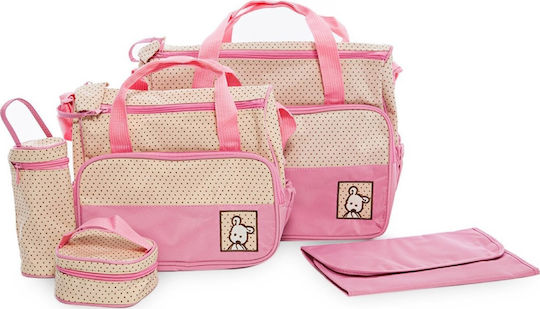 Cangaroo Shoulder/Hand Diaper Bag Stella 103724 Pink