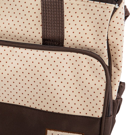 Cangaroo Shoulder/Hand Diaper Bag Stella Brown 39x35cm.